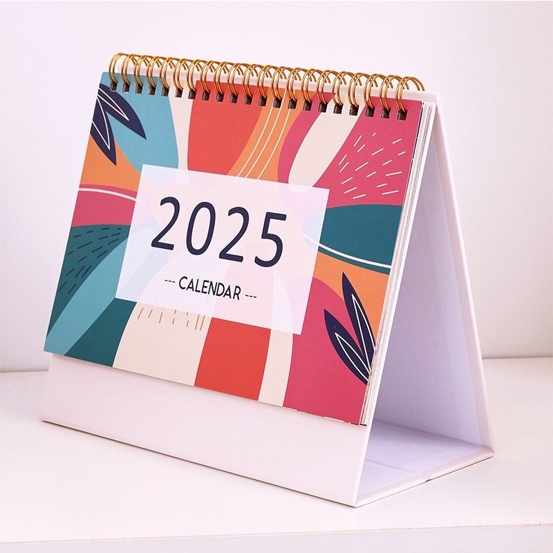 2025 Plan This Desktop Office English Calendar