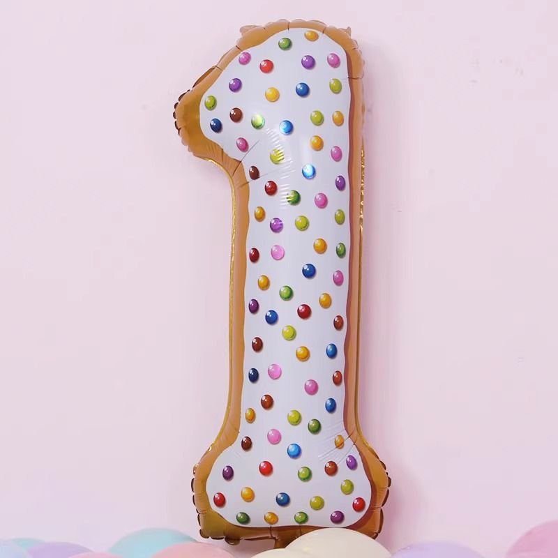 40 Inch Donut Candy Large Digital Balloon Birthday Party Decoration