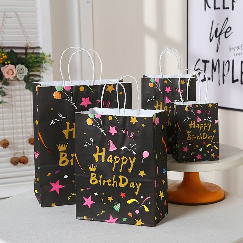 Fashion Birthday Cartoon Star Gift Packaging Bag Garment Accessories