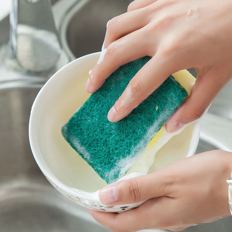 Fashion Decontamination Multi-Functional Wipe Kitchen Cleaning Block Pack Sponge