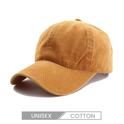 Custom Unisex Solid Color Vintage Baseball Cap