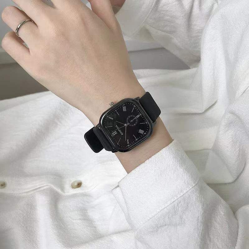 Fashion Simple Couple Student Universal Square Watch