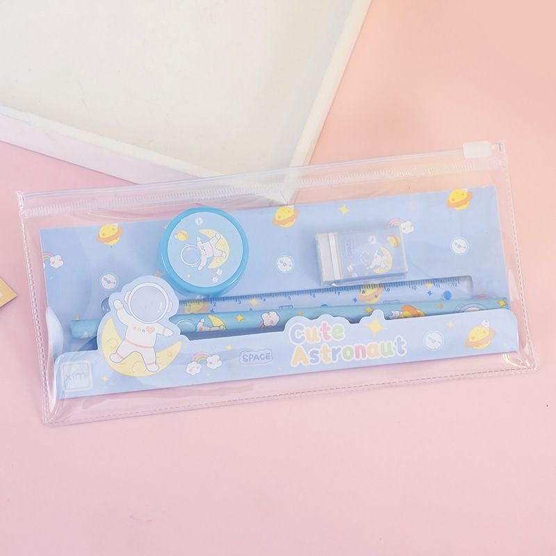 Cartoon Stationery Case Pencil Case Student Stationery Set