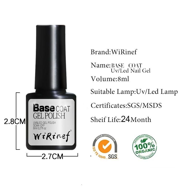 Yinikiz Women Fashion Nail Polish Glue Kodan Sealing Layer Base Glue