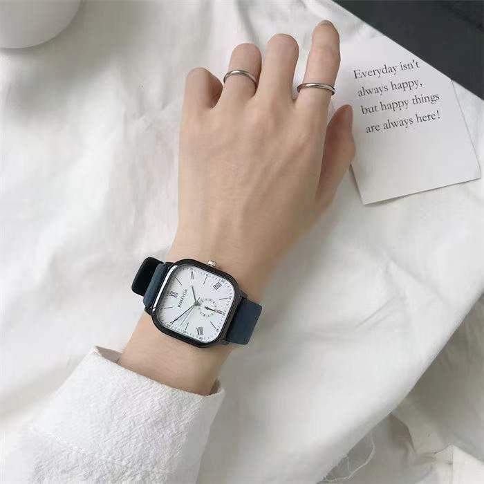 Fashion Simple Couple Student Universal Square Watch