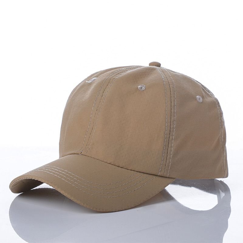 Unisex Solid Color Breathable Quick-Dry Custom Baseball Cap