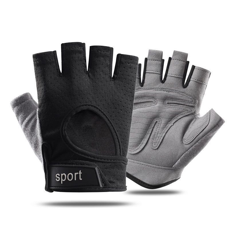 Outdoor Sports Half Finger Non-Slip Breathable Shock-Absorbing Cycling Gloves