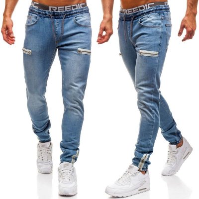 Men Fashion Casual Basic Jogger Jeans