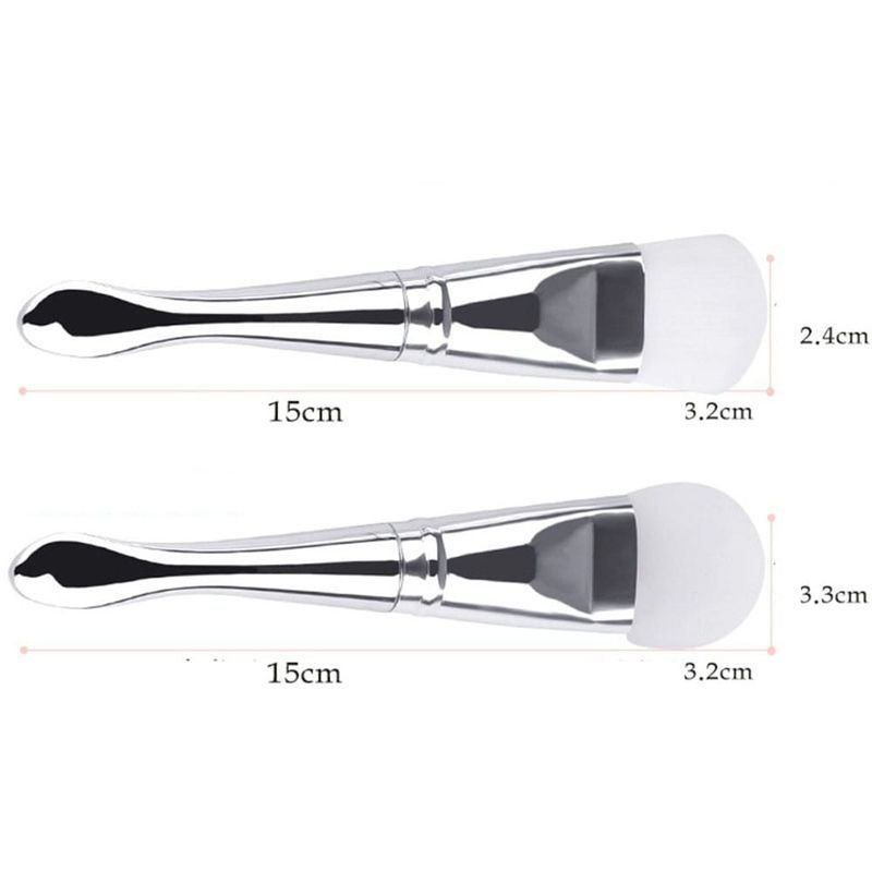 Double-headed Metal Handle Makeup Brush