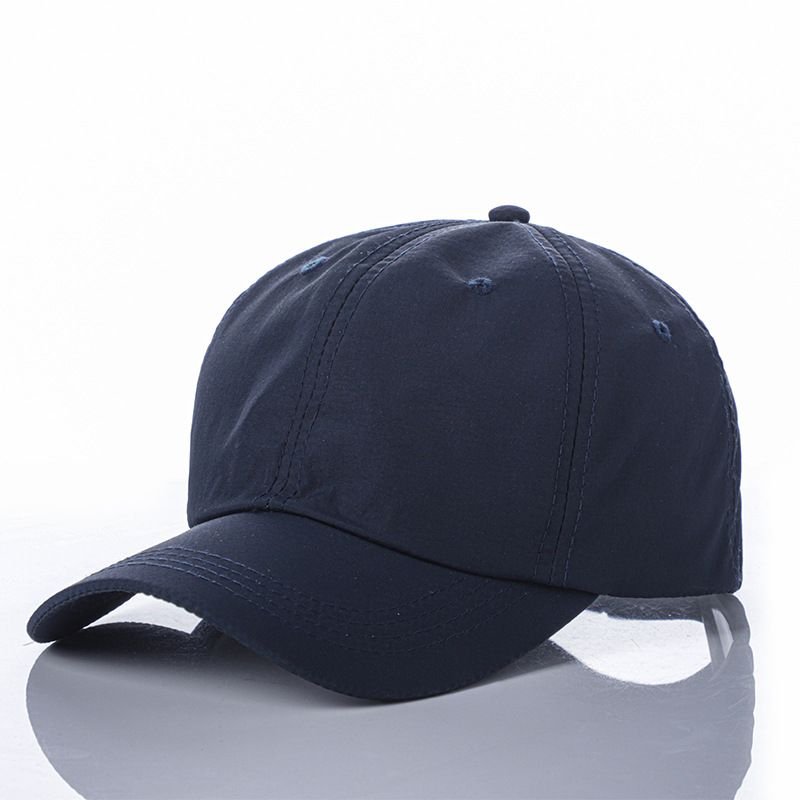 Unisex Solid Color Breathable Quick-Dry Custom Baseball Cap