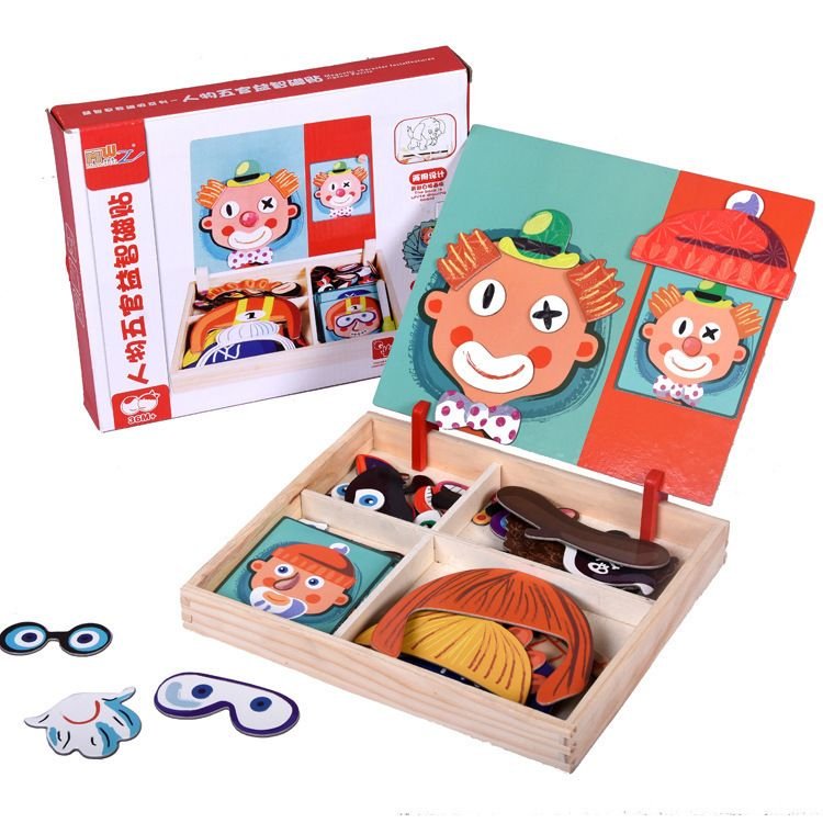 Multi-spec Baby Early Education Magnetic Puzzle