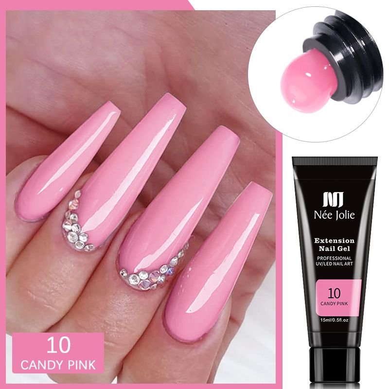 Nail Extension Glue Manicure Paper-Free Fast Extension Crystal Model Crystal Glue 15Ml Can Be Sticky Drill