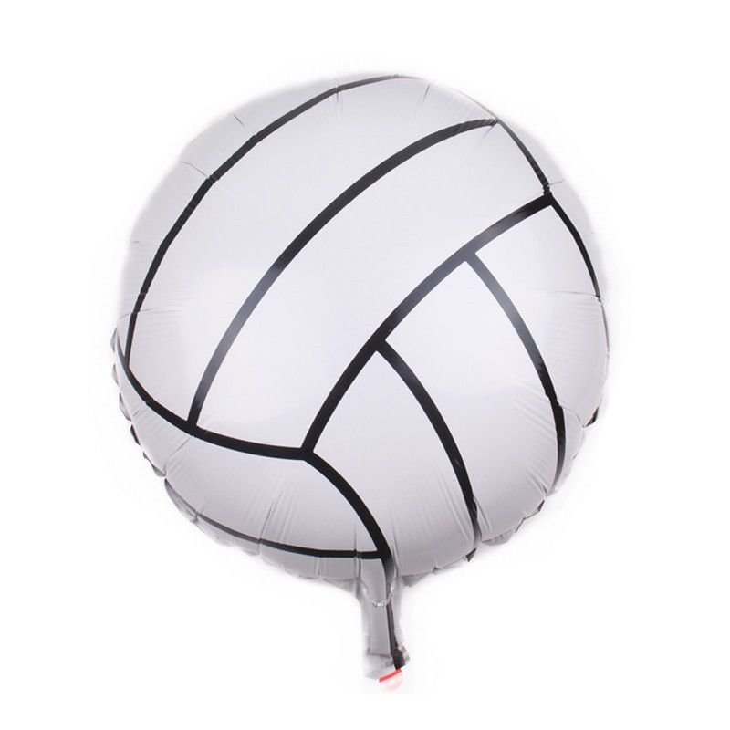 18 Inch Round Basketball Volleyball Aluminum Balloon Festival Party Venue Layout