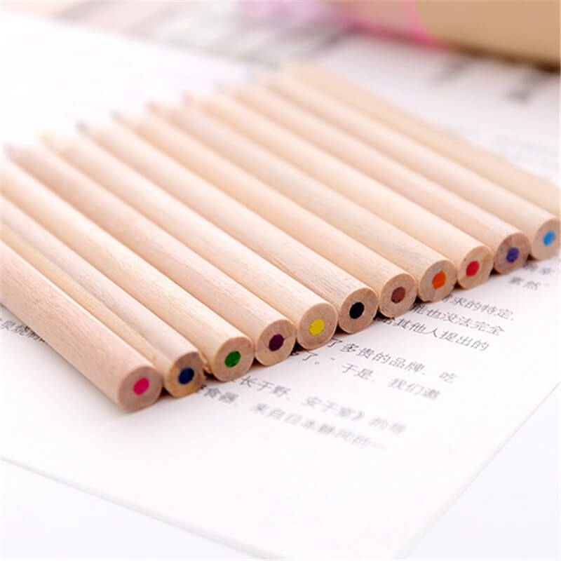 Creativity Canister Packaging 12 Colors Pencils