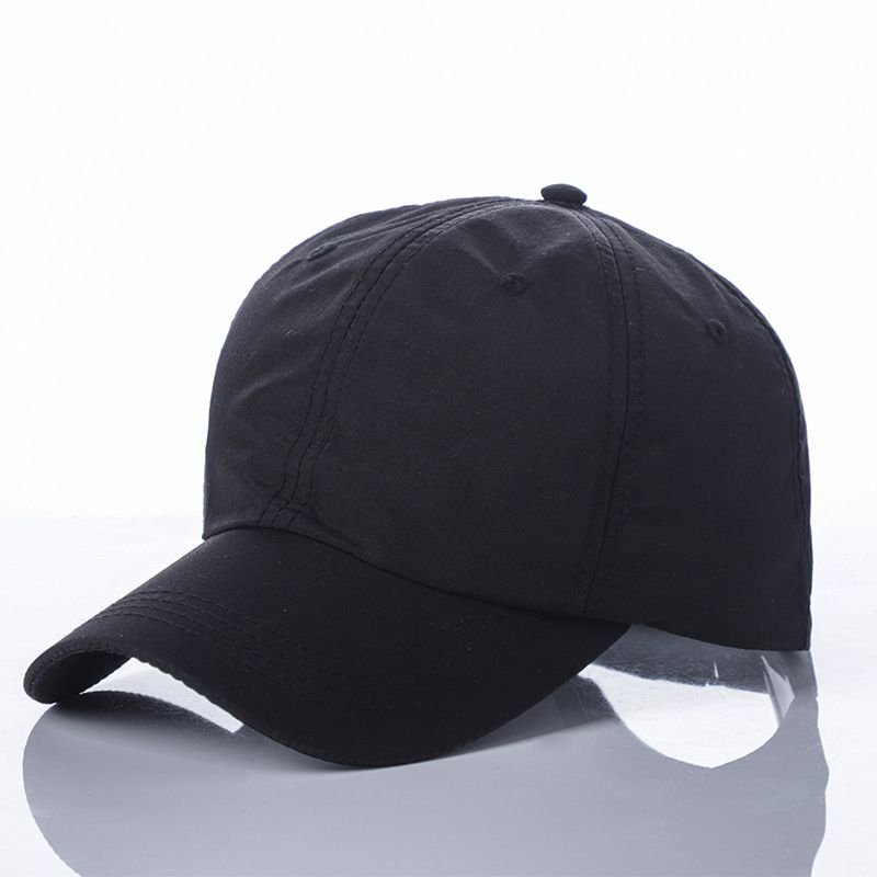 Unisex Solid Color Breathable Quick-Dry Custom Baseball Cap