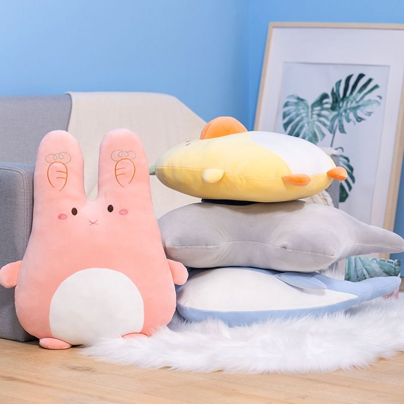 Children Kids Baby Fashion Cartoon Animal Rabbit Bear Doll Plushie Doll Stuffed Toy Pillow Gift