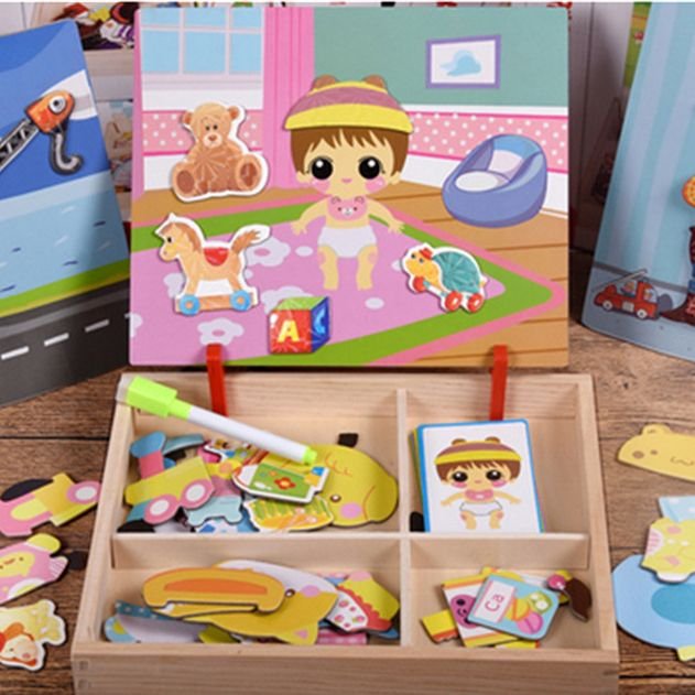 Multi-spec Baby Early Education Magnetic Puzzle