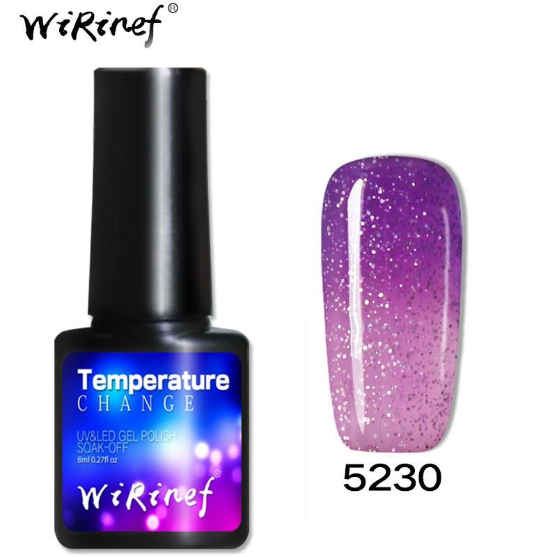 Women Fashion Multicolor Nail Light Therapy Nail Polish Gel