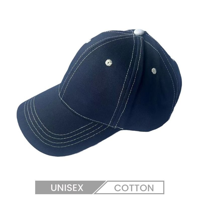 Custom Unisex Solid Color Stitch Baseball Cap