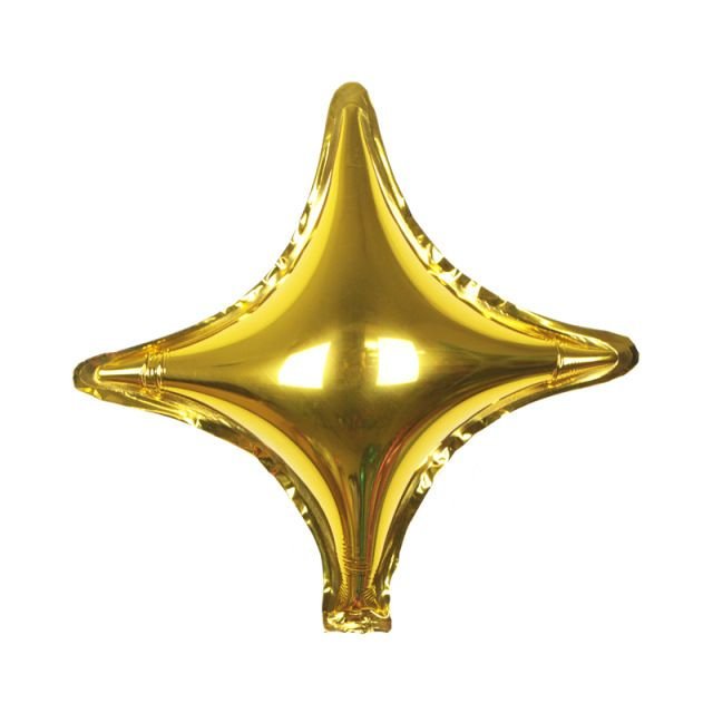 24 Inch Four Corner Star Aluminum Film Balloon Holiday Party Decoration