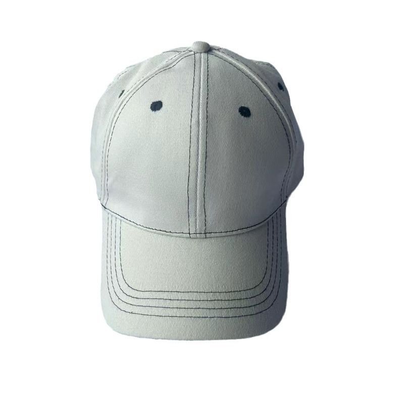 Custom Unisex Solid Color Stitch Baseball Cap