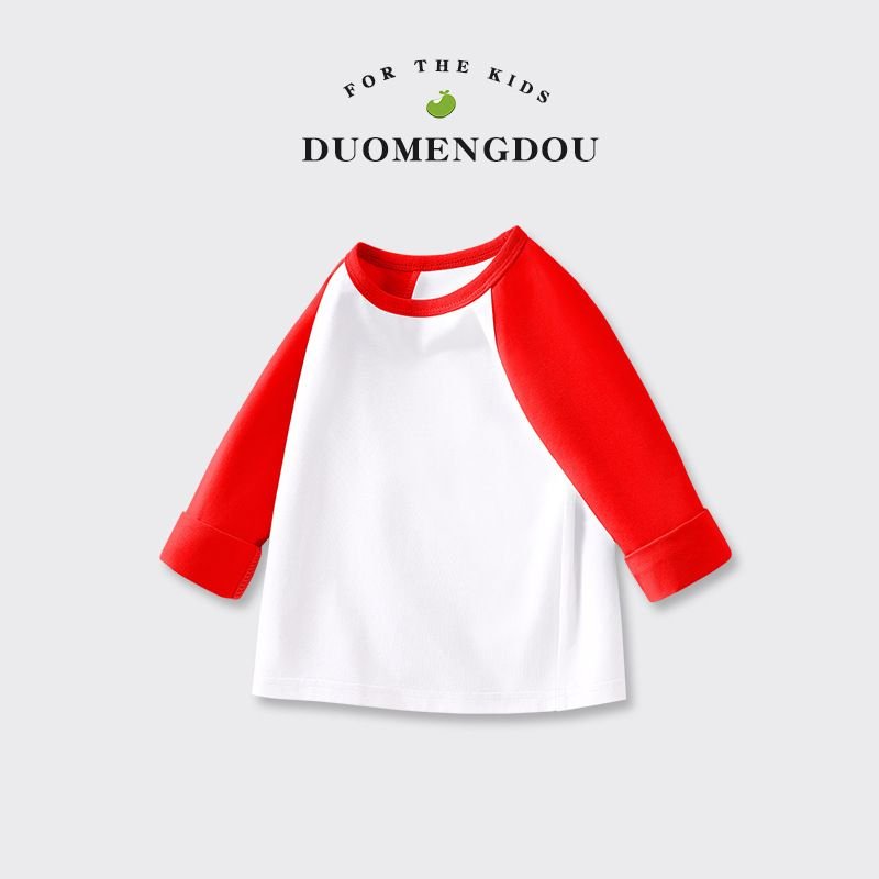 Kids Toddler Boys Girls Casual Cute Cartoon Print Long Sleeve Round Neck T-Shirt