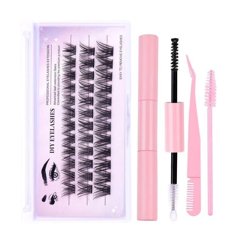 Diy Segmented Single Cluster Grafting Oblique Flying False Eyelashes