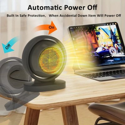 Hot Air Blower Electric Heater Heating Fans Mini Ptc Fan Heater Bathroom Fan Heaters Portable Smart Fan Heater For Bathroom Home