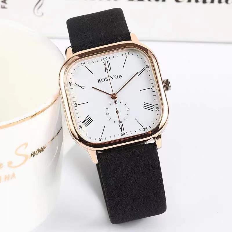 Fashion Simple Couple Student Universal Square Watch