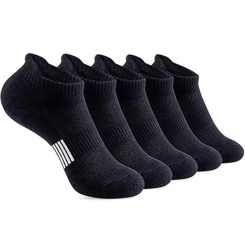 Men Simple Solid Color Breathable Socks