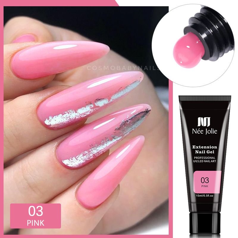 Nail Extension Glue Manicure Paper-Free Fast Extension Crystal Model Crystal Glue 15Ml Can Be Sticky Drill