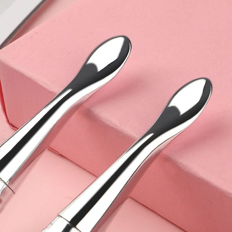 Double-headed Metal Handle Makeup Brush