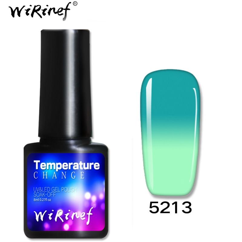 Women Fashion Multicolor Nail Light Therapy Nail Polish Gel