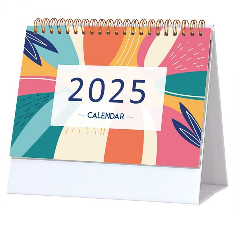 2025 Plan This Desktop Office English Calendar