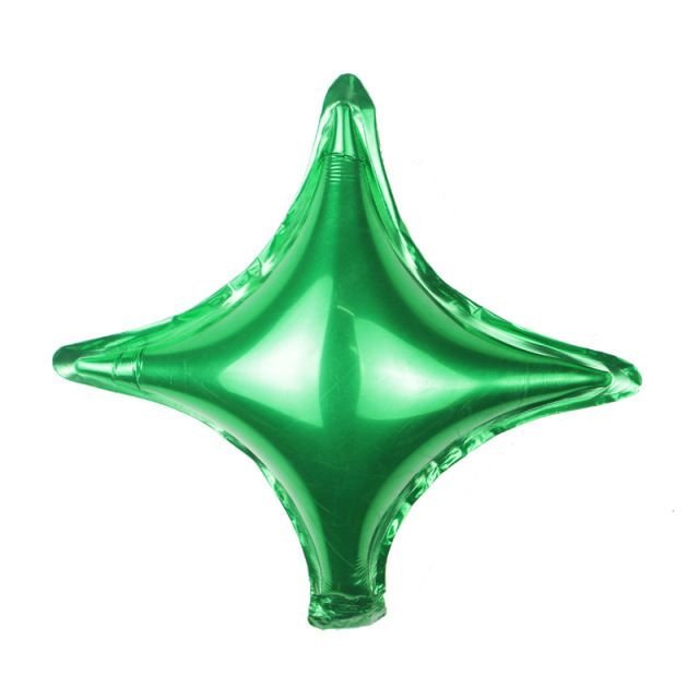 24 Inch Four Corner Star Aluminum Film Balloon Holiday Party Decoration