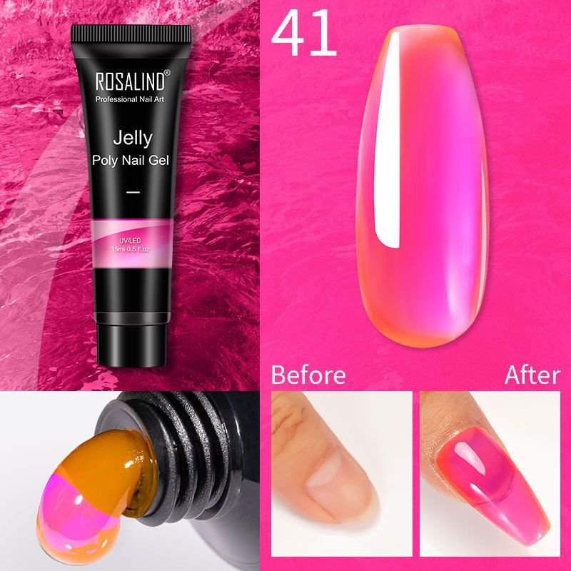 Transparent Jelly Phototherapy Nail Polish