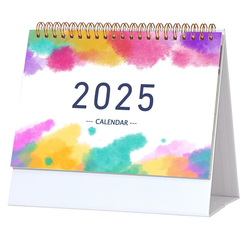 2025 Plan This Desktop Office English Calendar