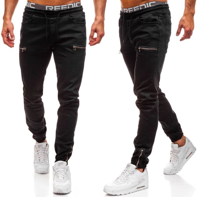 Men Fashion Casual Basic Jogger Jeans