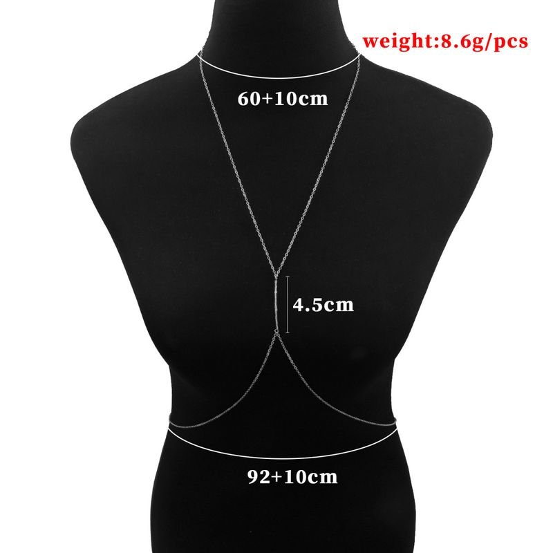 Women Fashion Sexy Tube Beads Body Chain