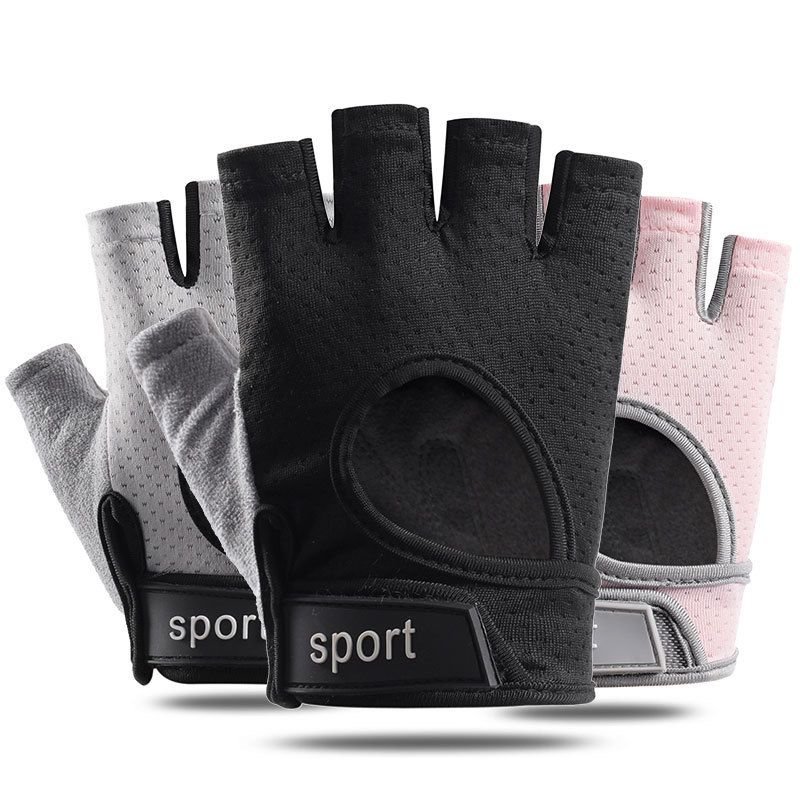 Outdoor Sports Half Finger Non-Slip Breathable Shock-Absorbing Cycling Gloves