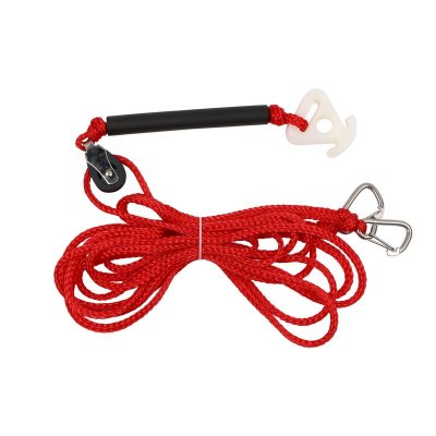 Double Hook Traction Rope Pulley Traction Rope Kayak Towing Rope Inflatable Bed Load Towing Rope Ring