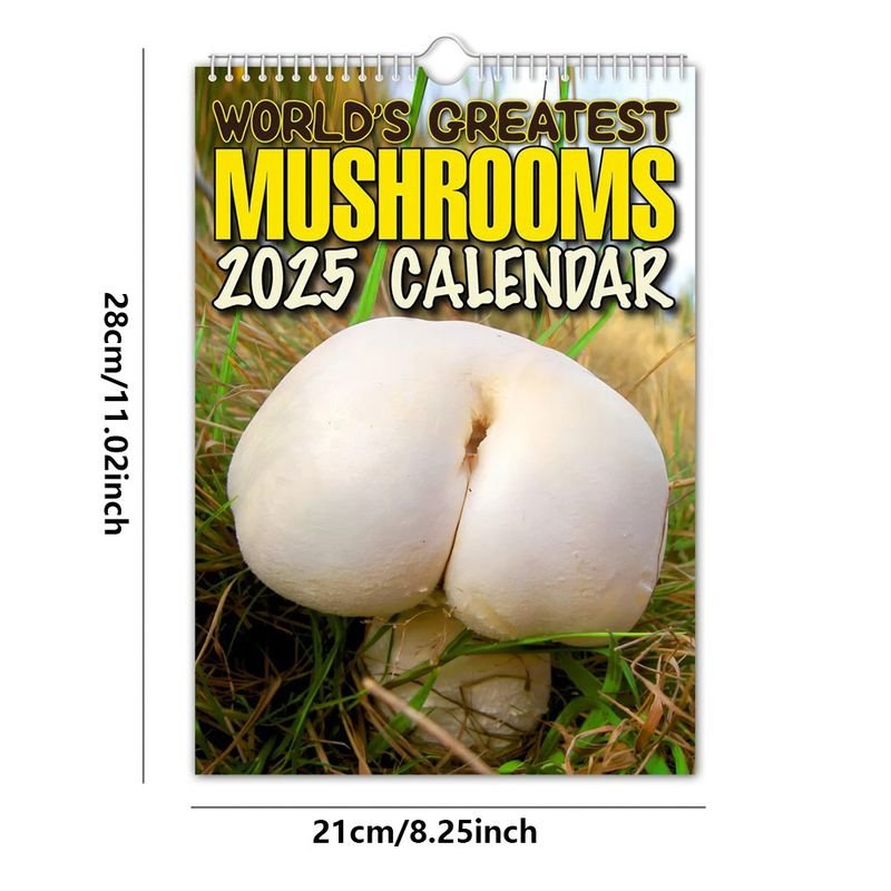 2025 World Greatest Mushrooms Calendar