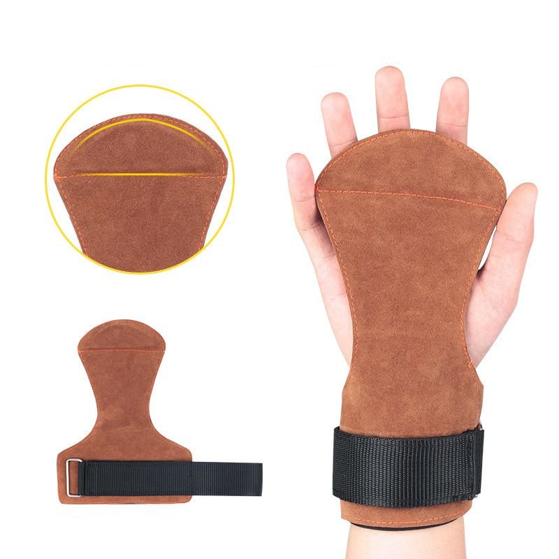 Fitness Weightlifting Palm Protection Imitation Cowhide Wear-Resistant Non-Slip Protectors